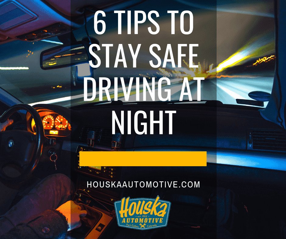 Tips to drive safe at night
